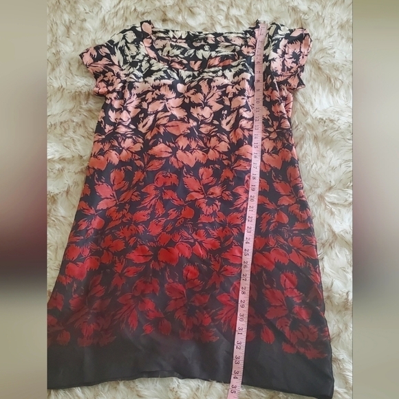 🤳Nine West Floral Print Shift Dress Size-S 🌴 - Picture 4 of 8